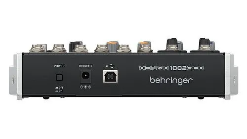 Behringer XENYX 1002SFX Микшерный пульт.