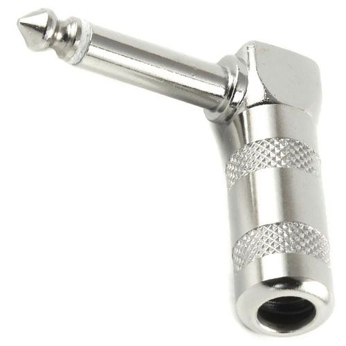 Soundking CC150 Разъем на кабель Джек 6,3 мм male угловой, моно.
